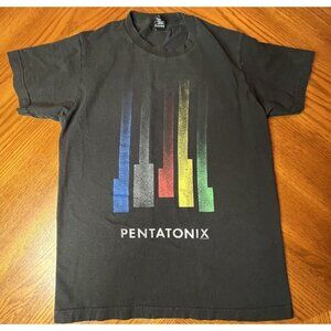 Pentatonix Band T-Shirt Concert Tour 2018 Size M Tultex